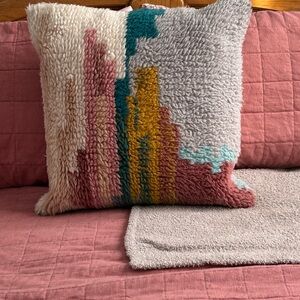 West Elm Multicolor Patterned Pillow